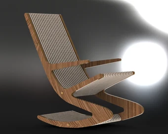 plywood armchair