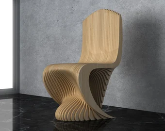 plywood armchair
